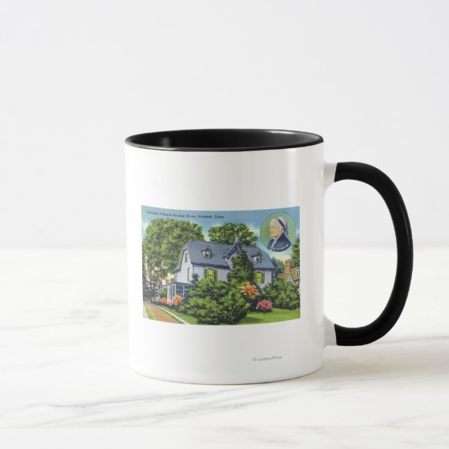 Taza Vista exterior de Harriet Beecher Stowe (Derecha)