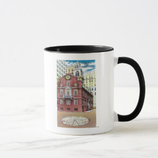 Taza Vista exterior de la antigua casa de gobierno