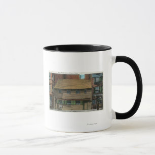 Taza Vista exterior de la casa de Paul Revere # 3