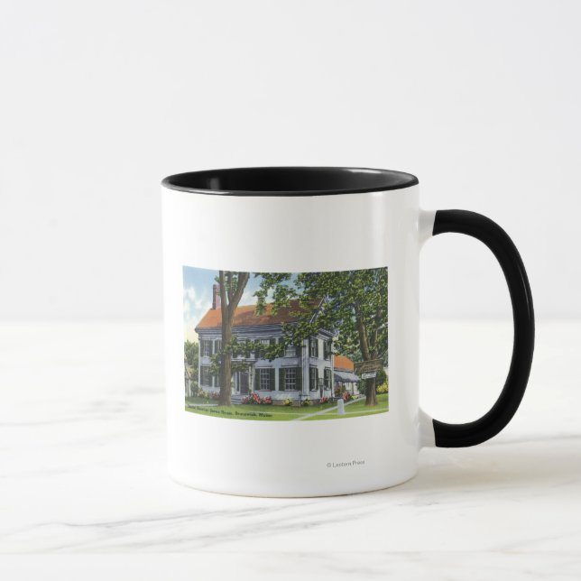Taza Vista exterior de la casa Harriet Beecher Stowe (Derecha)