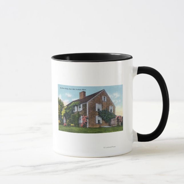 Taza Vista exterior de la casa John Alden (Derecha)
