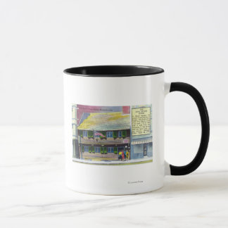 Taza Vista exterior de la casa Paul Revere