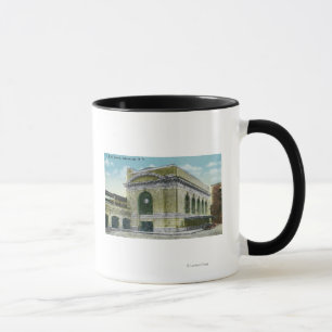 Taza Vista exterior de la estación de ferrocarril 2