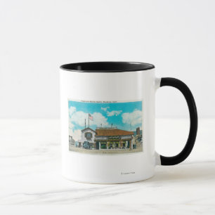 Taza Vista exterior de la gruta marina de Hageman
