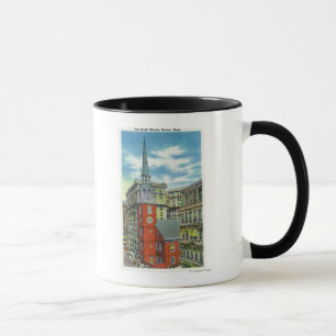 Taza Vista exterior de la iglesia del sur vieja