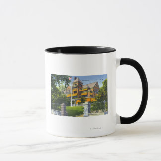 Taza Vista exterior de la mansión del gobernador