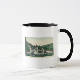 Taza Vista exterior de las manantiales toscanasRed Bluf