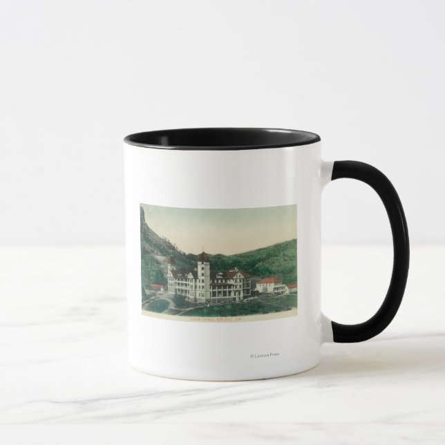 Taza Vista exterior de las manantiales toscanasRed Bluf (Derecha)