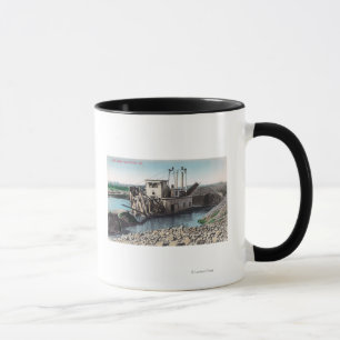 Taza Vista exterior de un Dredger de oroOroville, CA