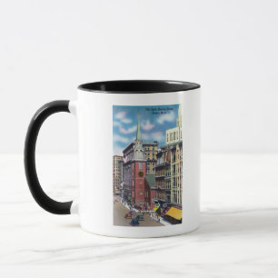 Taza Vista exterior del antiguo Salón de Encuentros Sur