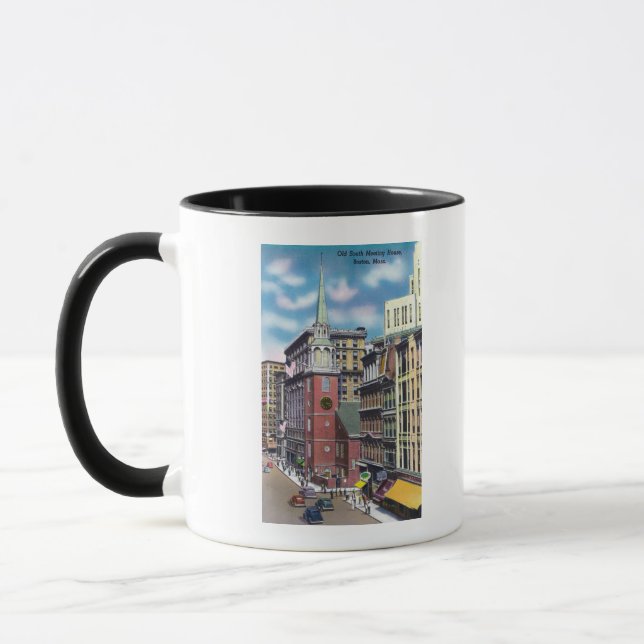 Taza Vista exterior del antiguo Salón de Encuentros Sur (Izquierda)