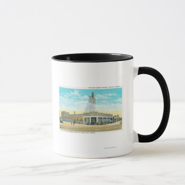 Taza Vista exterior del Cabaré Tecolote (Derecha)