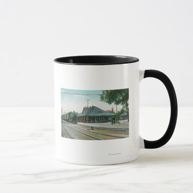 Taza Vista exterior del Depósito del Pacífico Sur (Derecha)