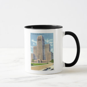Taza Vista exterior del edificio de oficinas del