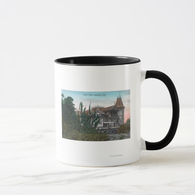 Taza Vista exterior del edificio Holly Oaks (Derecha)