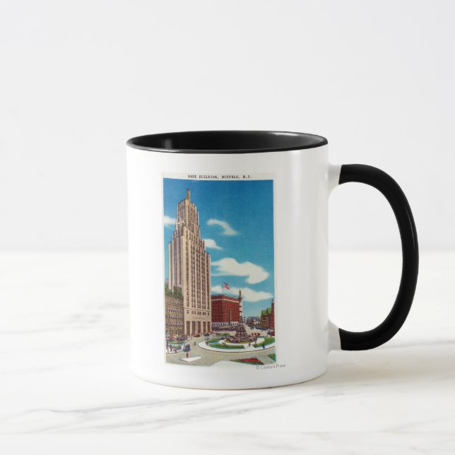 Taza Vista exterior del edificio Rand (Derecha)