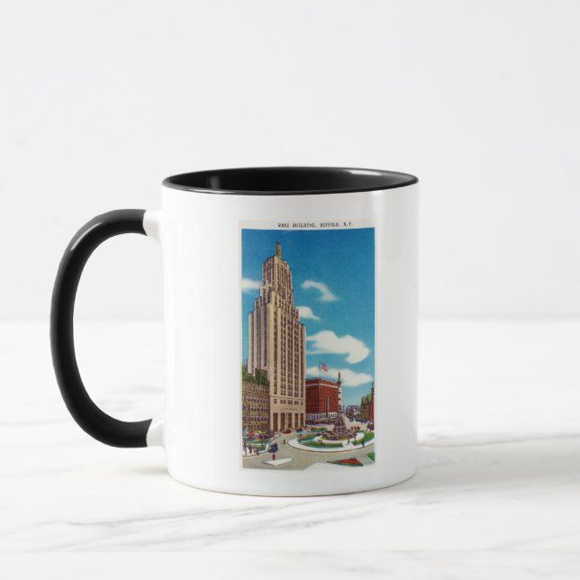 Taza Vista exterior del edificio Rand (Izquierda)