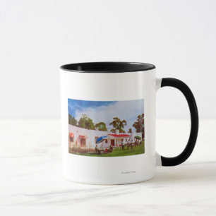 Taza Vista exterior del golf y del país del Los