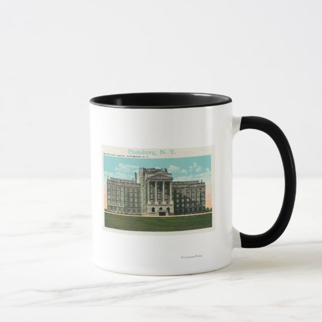 Taza Vista exterior del hospital del nuevo médico (Derecha)