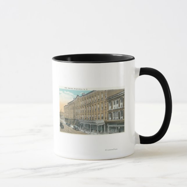 Taza Vista exterior del Hotel Bennett (Derecha)