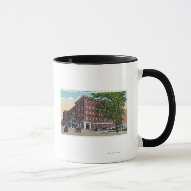 Taza Vista exterior del Hotel Carlton (Derecha)