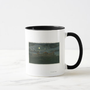 Taza Vista exterior del hotel del Mt Washington en la