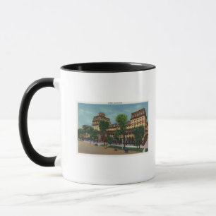 Taza Vista exterior del hotel magnífico de la unión #