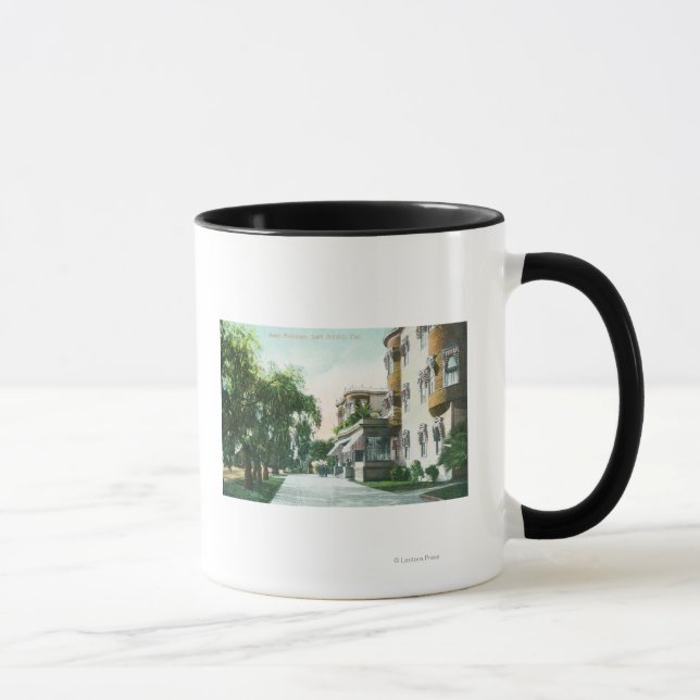Taza Vista exterior del Hotel Robinson (Derecha)