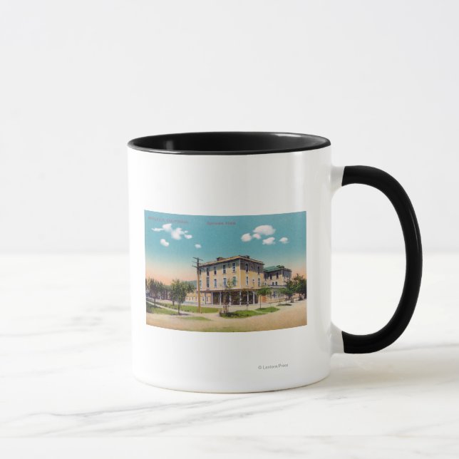 Taza Vista exterior del Hotel Spreckels (Derecha)