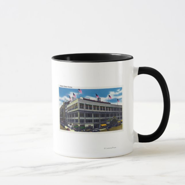 Taza Vista exterior del Madison Square Garden (Derecha)