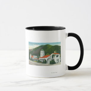 Taza Vista exterior del mesón del motel