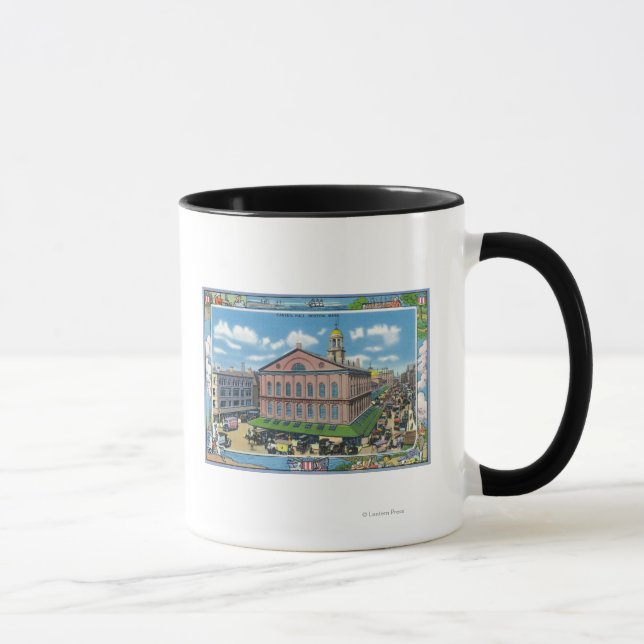 Taza Vista exterior del Salón Faneuil # 3 (Derecha)