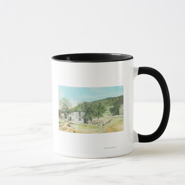 Taza Vista exterior del Stills DairyLa Panza, CA (Derecha)