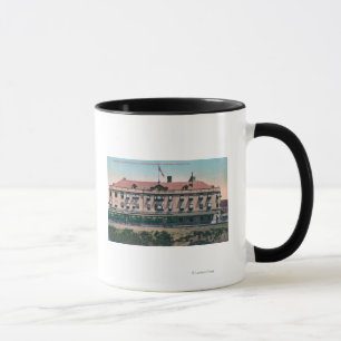Taza Vista exterior del terminal y del depósito