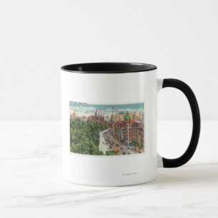 Taza Vista general de la calle de Tremont