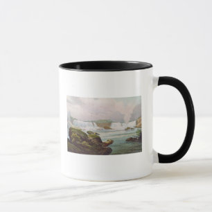 Taza Vista general de Niagara Falls del lado canadiense