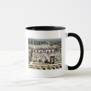 Taza Vista general del palacio, período de Achaemenian