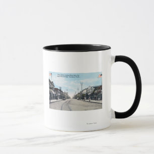Taza Vista occidental de la calle de la garza del