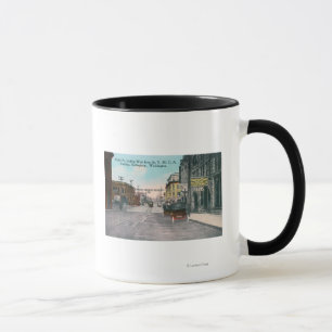 Taza Vista occidental de la calle del acebo del
