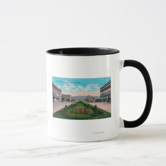 Taza Vista panorámica de Broadway, WA