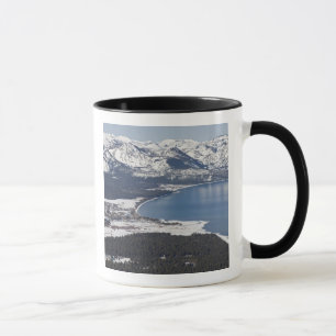 Taza Vista panorámica del lago Tahoe, EE. UU.