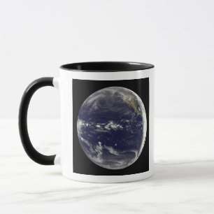 Taza Vista por satélite de la tierra