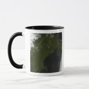 Taza Vista por satélite de Nueva Inglaterra