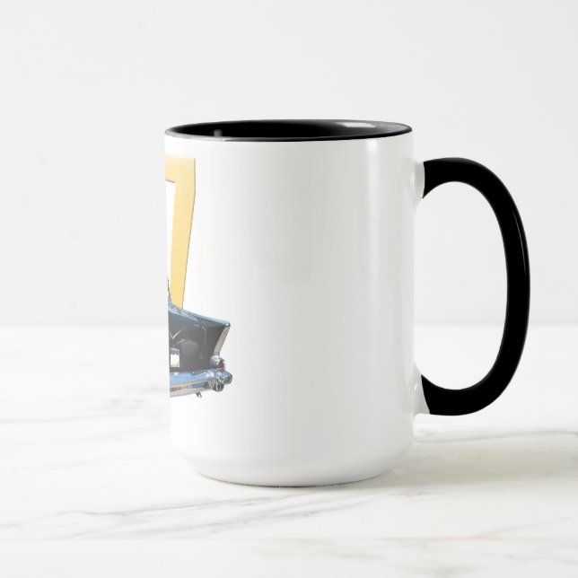 Taza Vista posterior 1957 de Aire del belio de (Derecha)