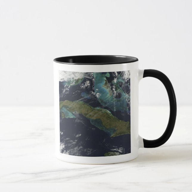Taza Vista satelital de Cuba (Derecha)