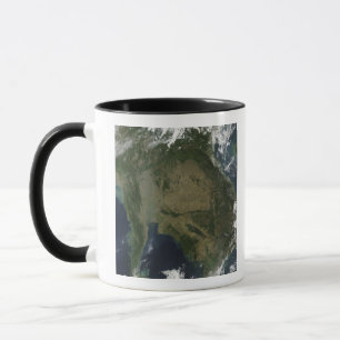 Taza Vista satelital de Indochina