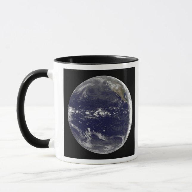 Taza Vista satelital de la Tierra (Izquierda)