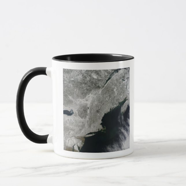 Taza Vista satélite de la nieve (Izquierda)