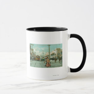 Taza Vista septentrional del St de Fillmore del St de