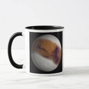 Taza Vista simulada de Marte